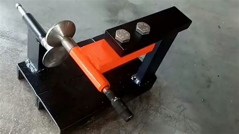 homemade sheet metal cutter|Homemade sheet metal cutter using old poppet valve .